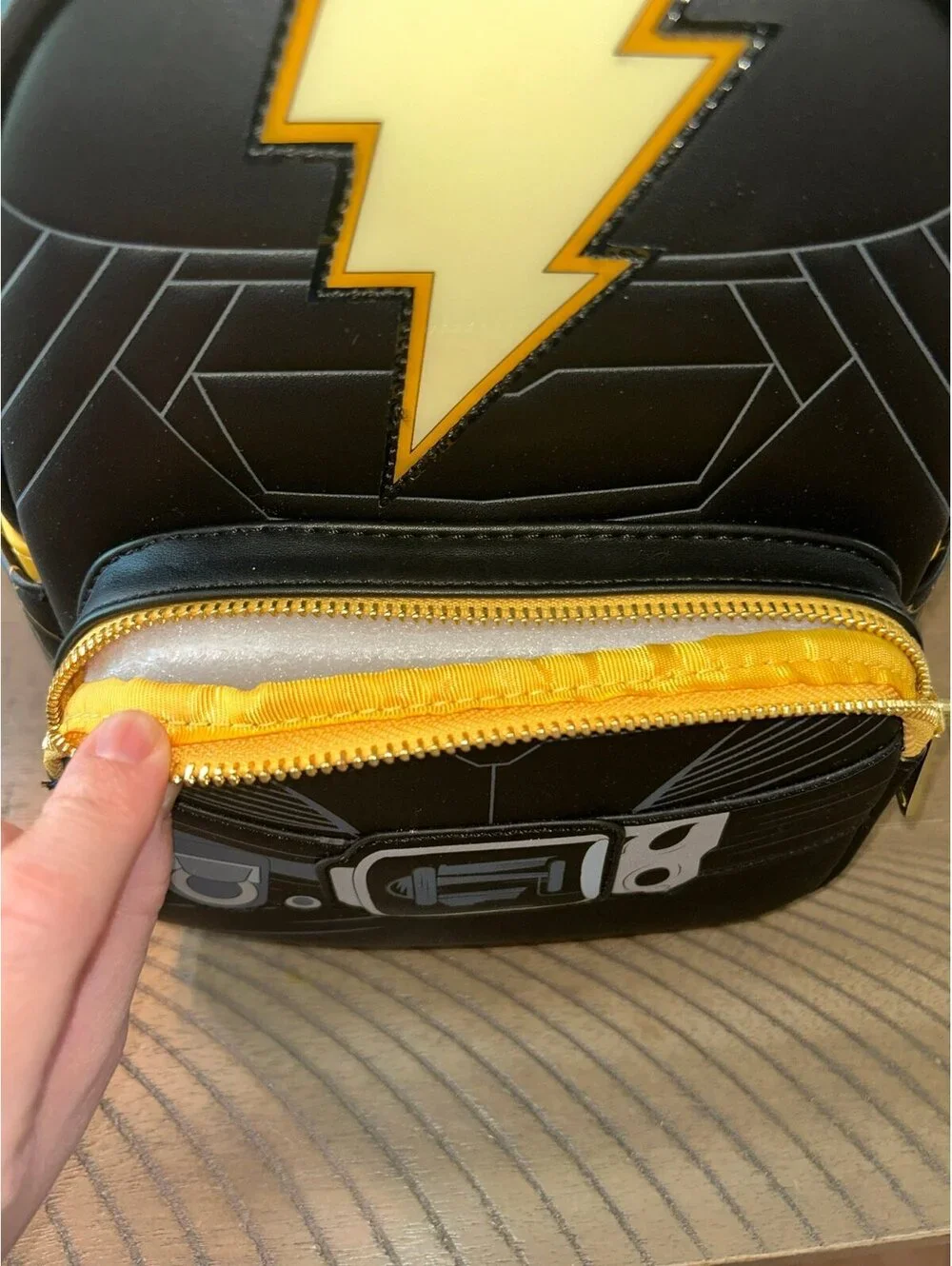 NEW Bioworld DC Black Adam Mini Backpack NWT Superhero